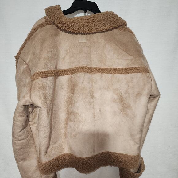 wild fable women's Faux shearling jacket XXL-New - Picture 6 of 6